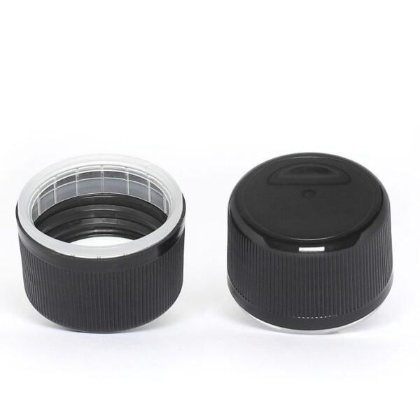 STEKLENICA 200 ML S POKR. S TP /  TE_ČRN 46×